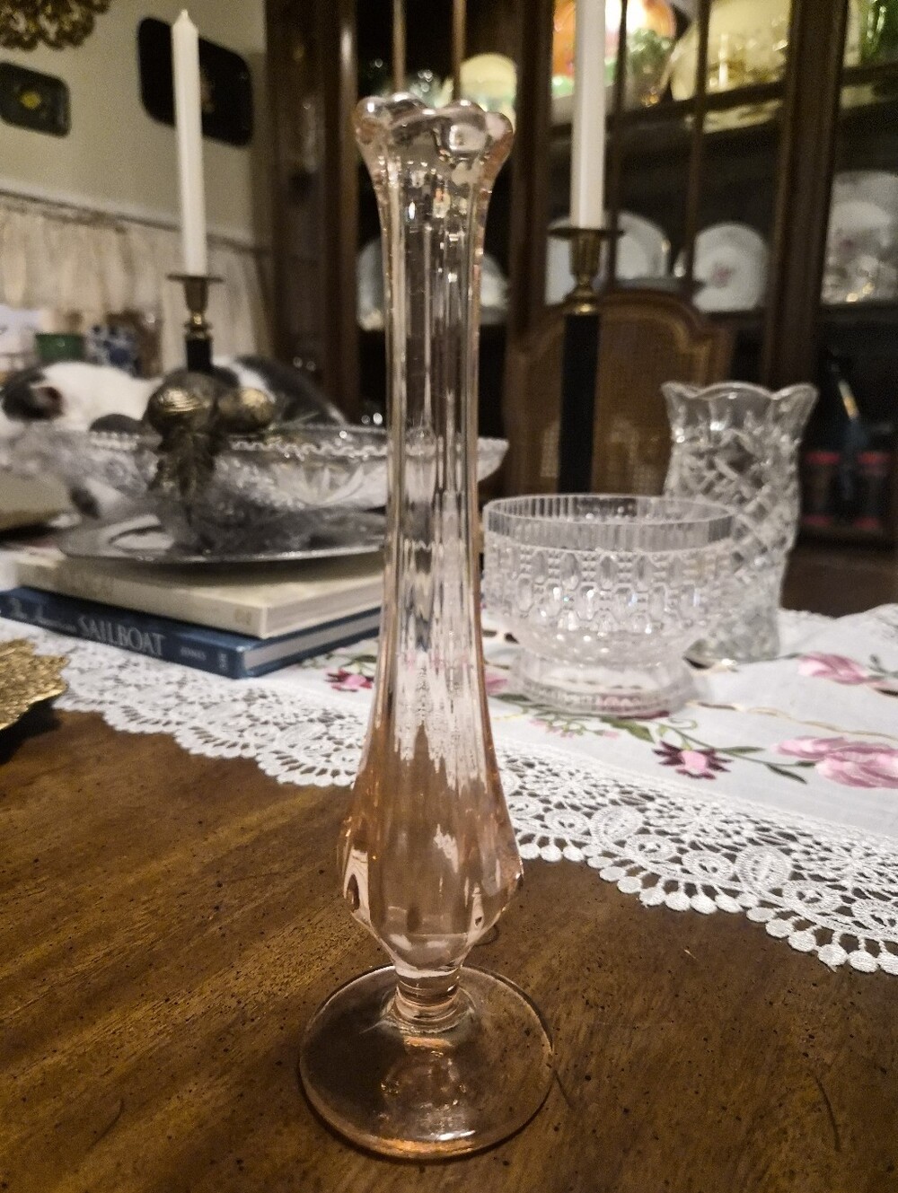 Pale Pink Swung Vase